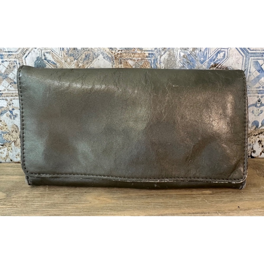 Latico Leather Tri-fold Wallet Womens OS Green